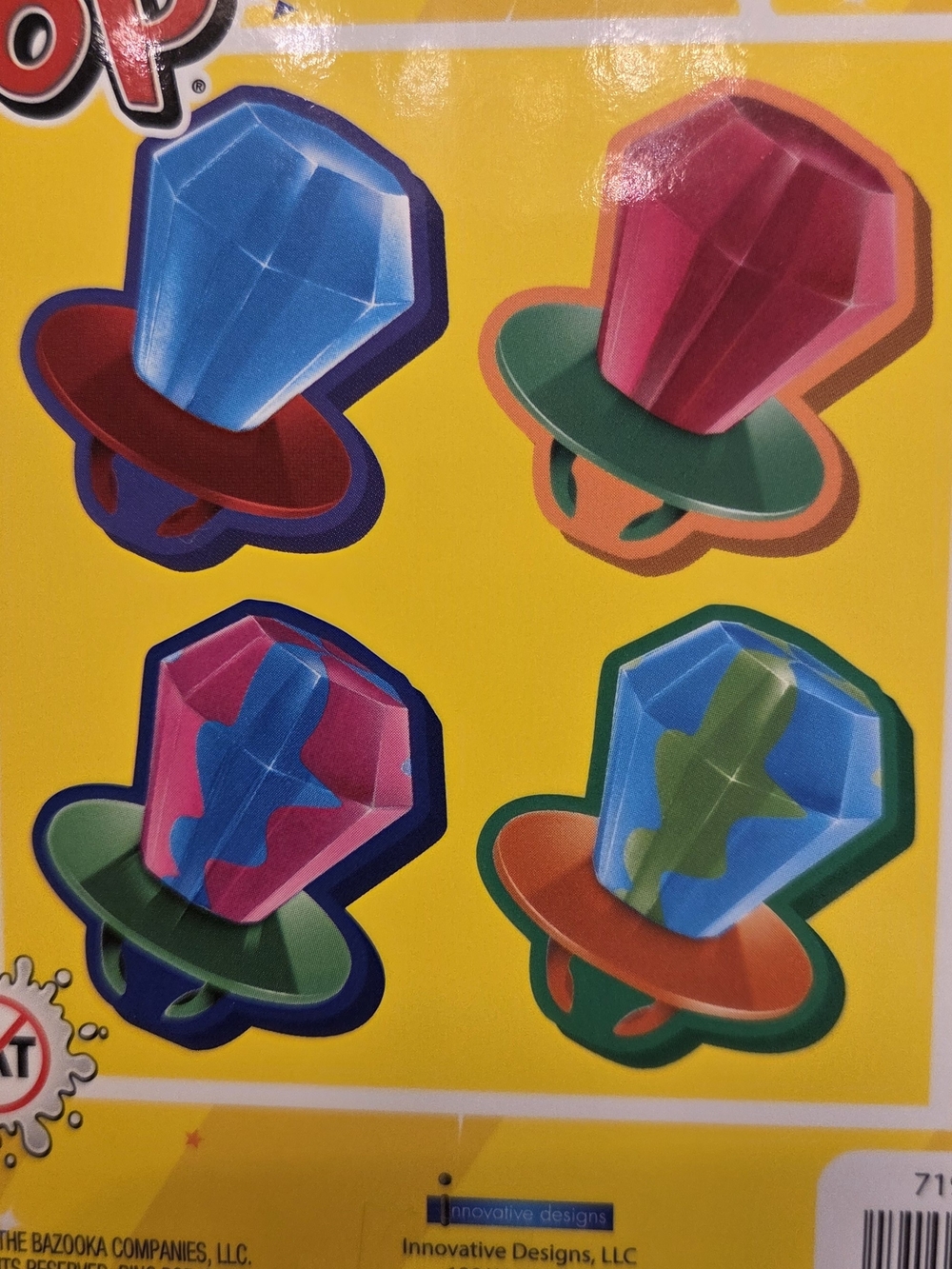 Innovative Designs Ring Pop Eraser Set - Picture 3 of 5